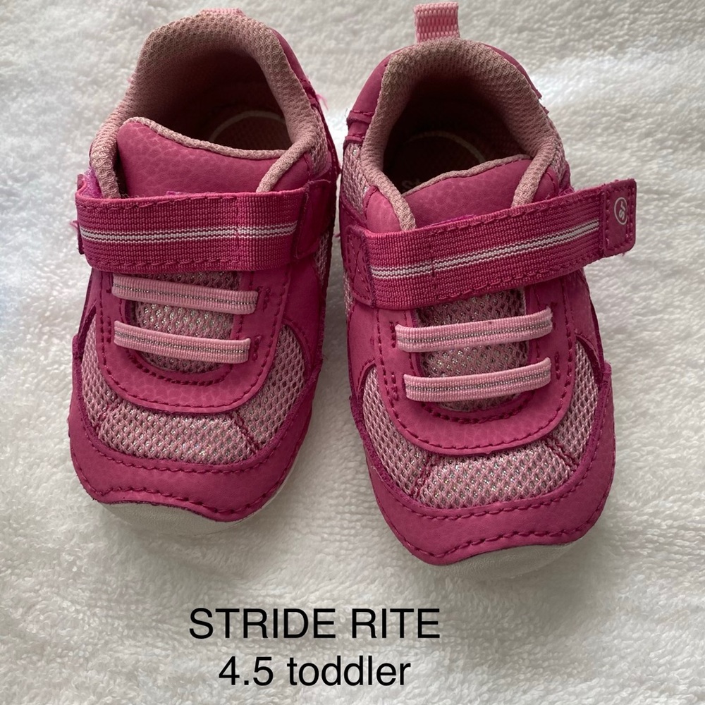 Stride Rite: Pink Tennis Shoes